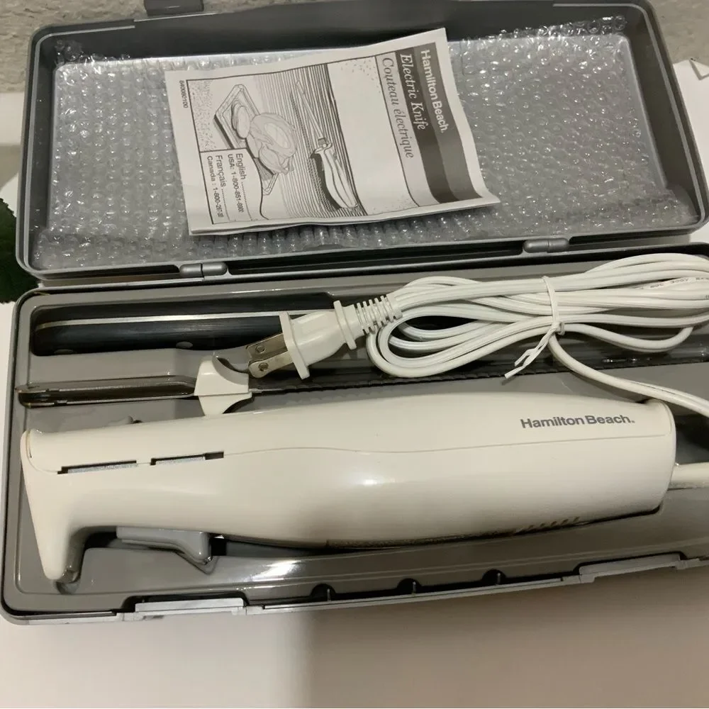 NWOT Hamilton Beach Carve ‘n Set Electric Knife